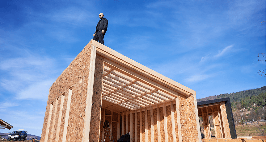 Why 90% of our construction happens before the cabin reaches your site