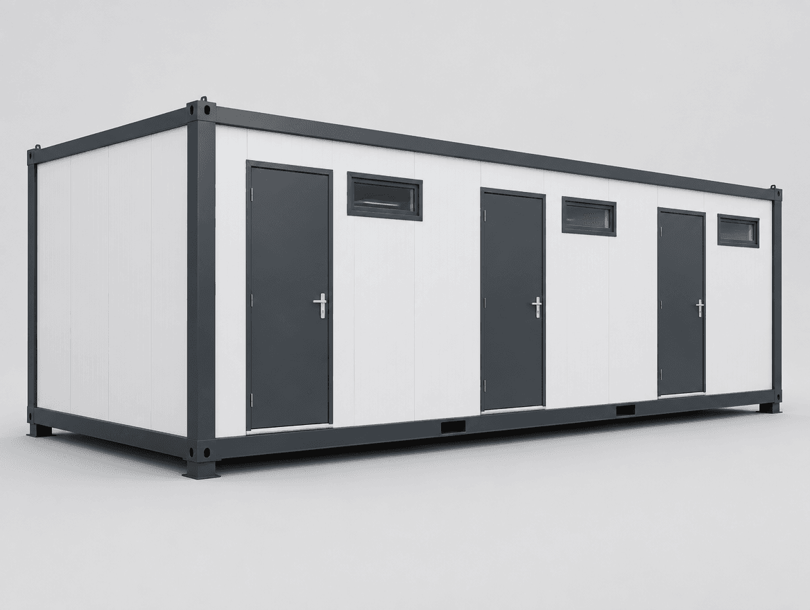 Modular labour accommodation block — product photo